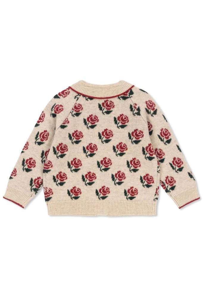 Konges Slojd Konges Slojd Floral Knit Cardigan 2