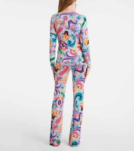ETRO Paisley silk-blend sweater 3