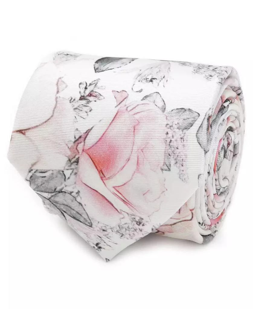 Ox and Bull Trading Co. Men's Painted Floral Tie 1
