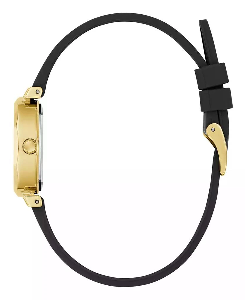 GUESS Women
s Black Gold Tone Analog Watch, 26mm 5