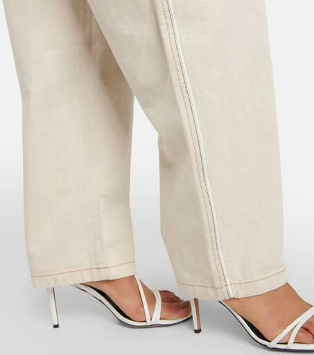 Isabel Marant Paciane wide-leg cargo jeans 5