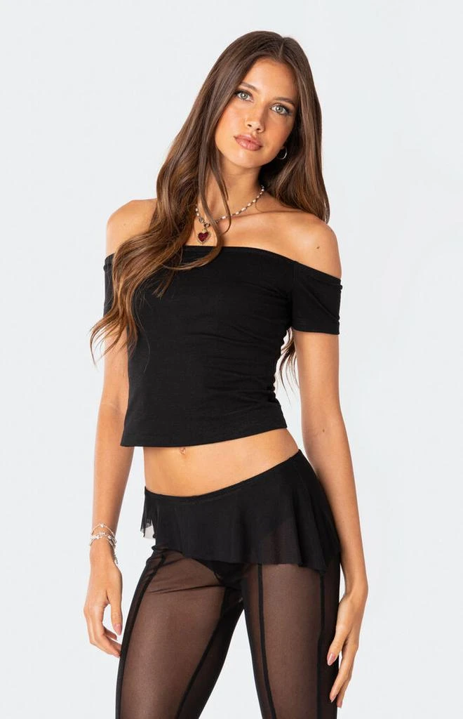 Edikted Trixie Off Shoulder Top 3