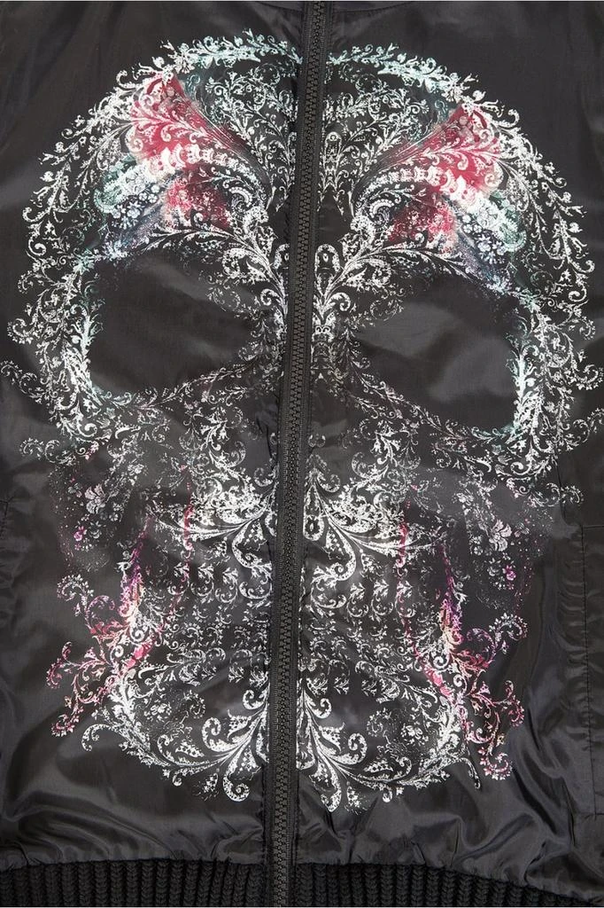Creative Recreation Skull Print Hooded Jacket 2