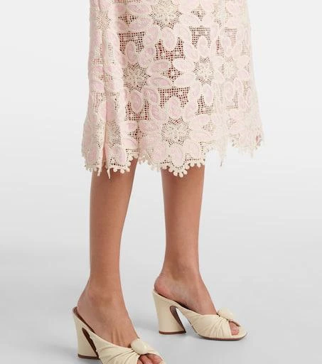 Zimmermann Ottie scalloped lace midi dress 6