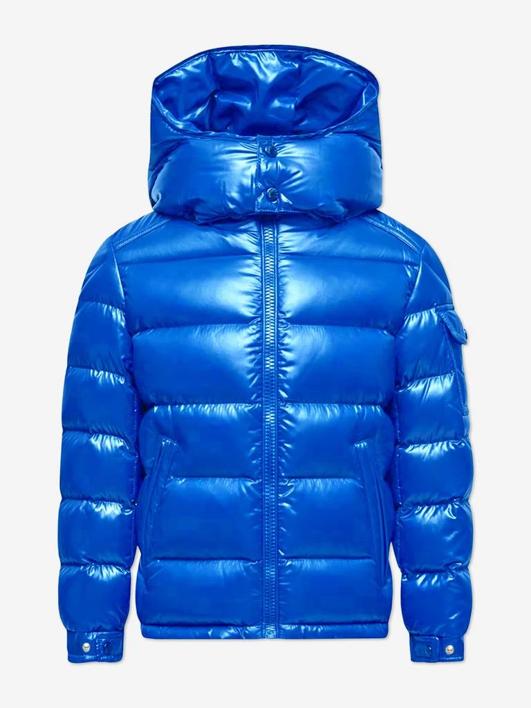 Moncler Moncler Enfant Kids Down Padded Maya Jacket in Blue