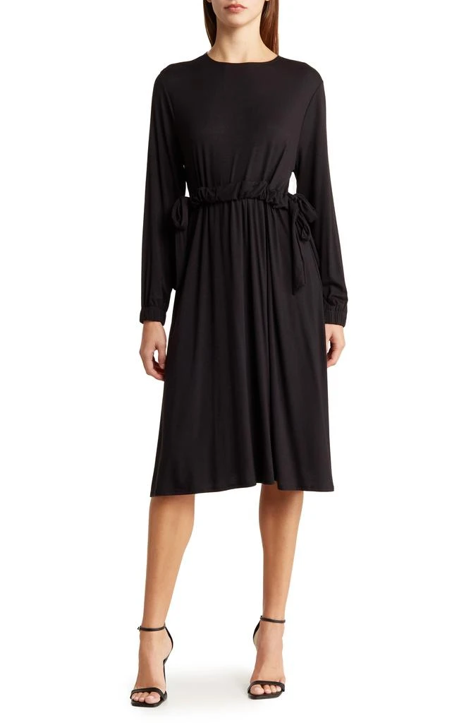 Stretch Modal Long Sleeve Dress  On Sale Now with Up to 69% Off | Discover  Exclusive Deals & Savings at BeyondStyle  Authentic GO COUTURE dress| dresses|clothing|female|women with Limited-Time Discounts, Free Shipping,