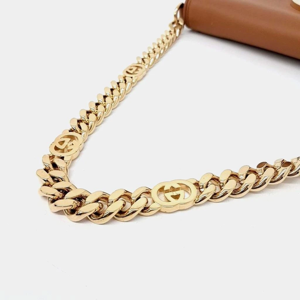 Gucci Gucci Brown Leather Blondie Shoulder Bag 4