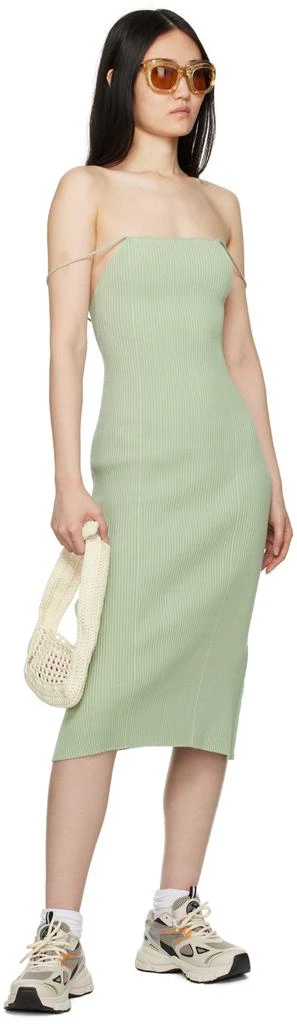 AERON Green Zero104 Midi Dress 4