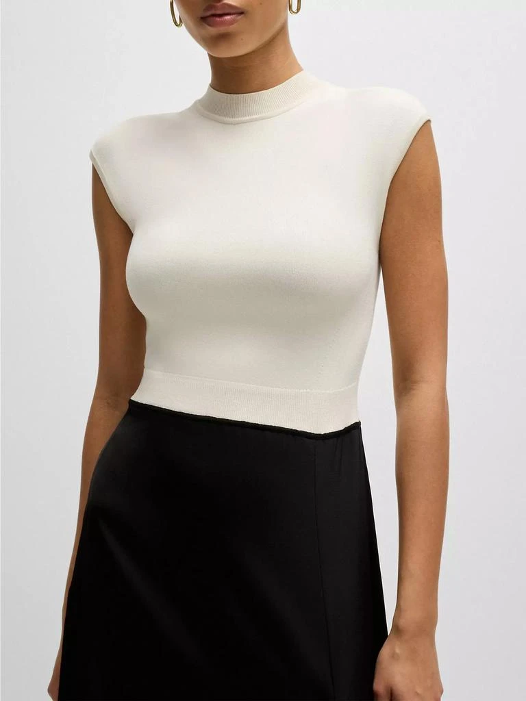 Hugo Boss Two-Part Dress with Volant Trim 5