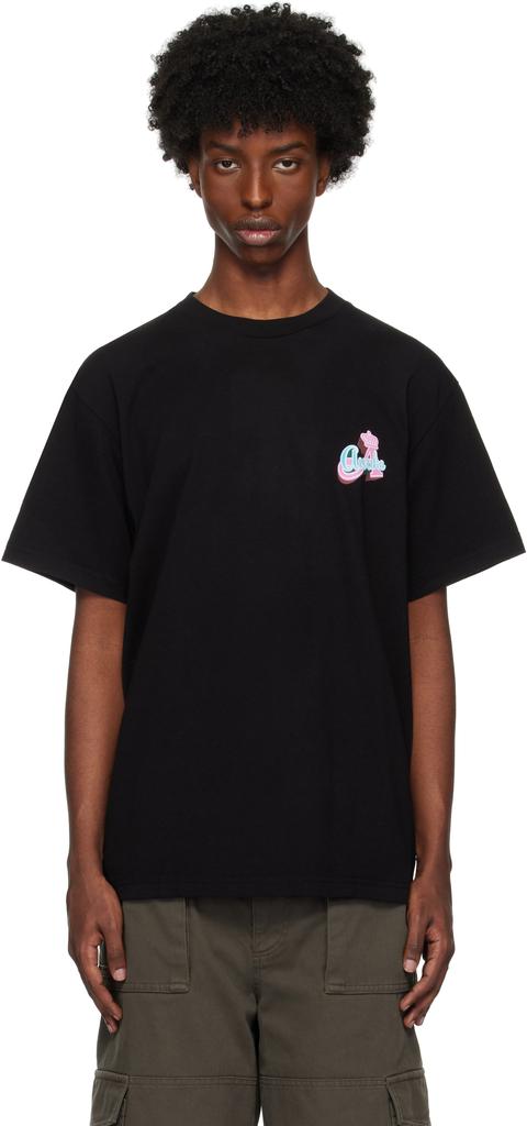 Awake NY Black Crown 'A' T-shirt
