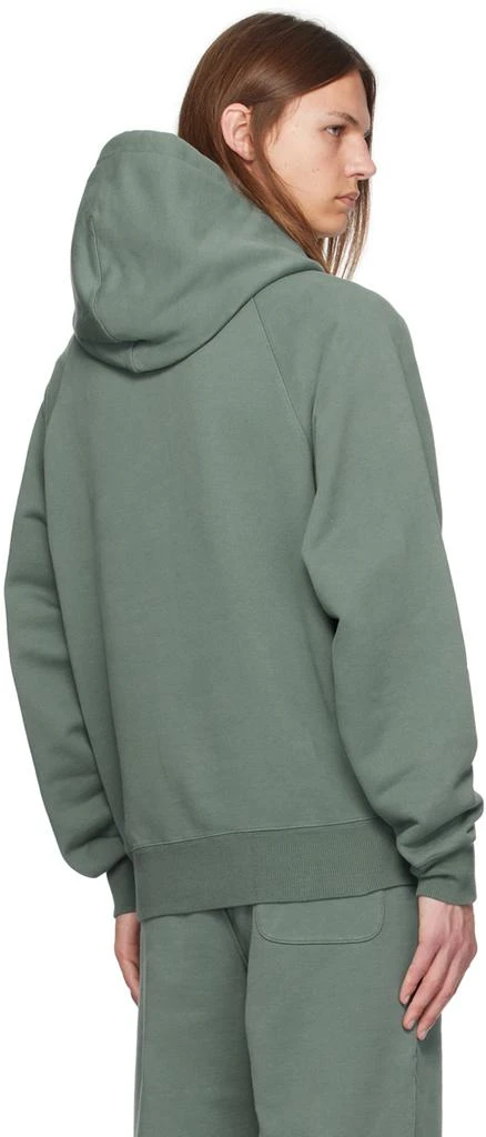 AMI Green Ami de Coeur Hoodie 3