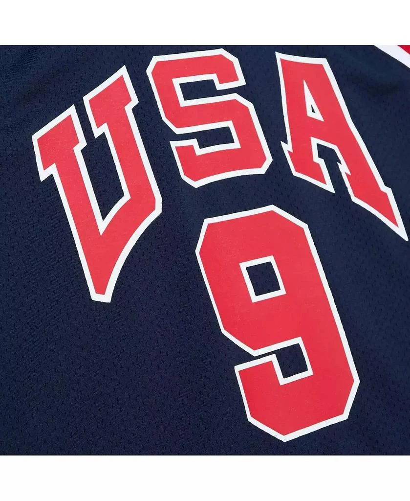 Mitchell 
Ness Men
s Michael Jordan Navy USA Basketball 1984 Authentic Jersey 4