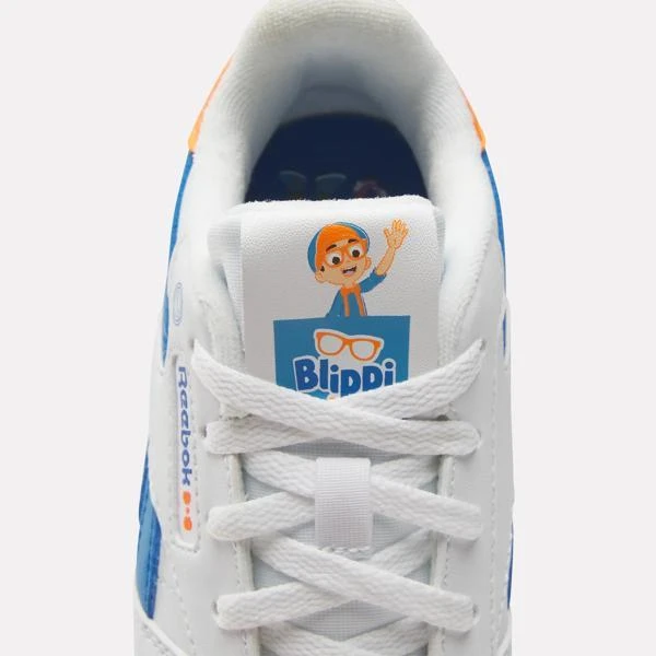 Reebok Reebok x Blippi Classic Leather Step 'N' Flash Shoes - Preschool 8