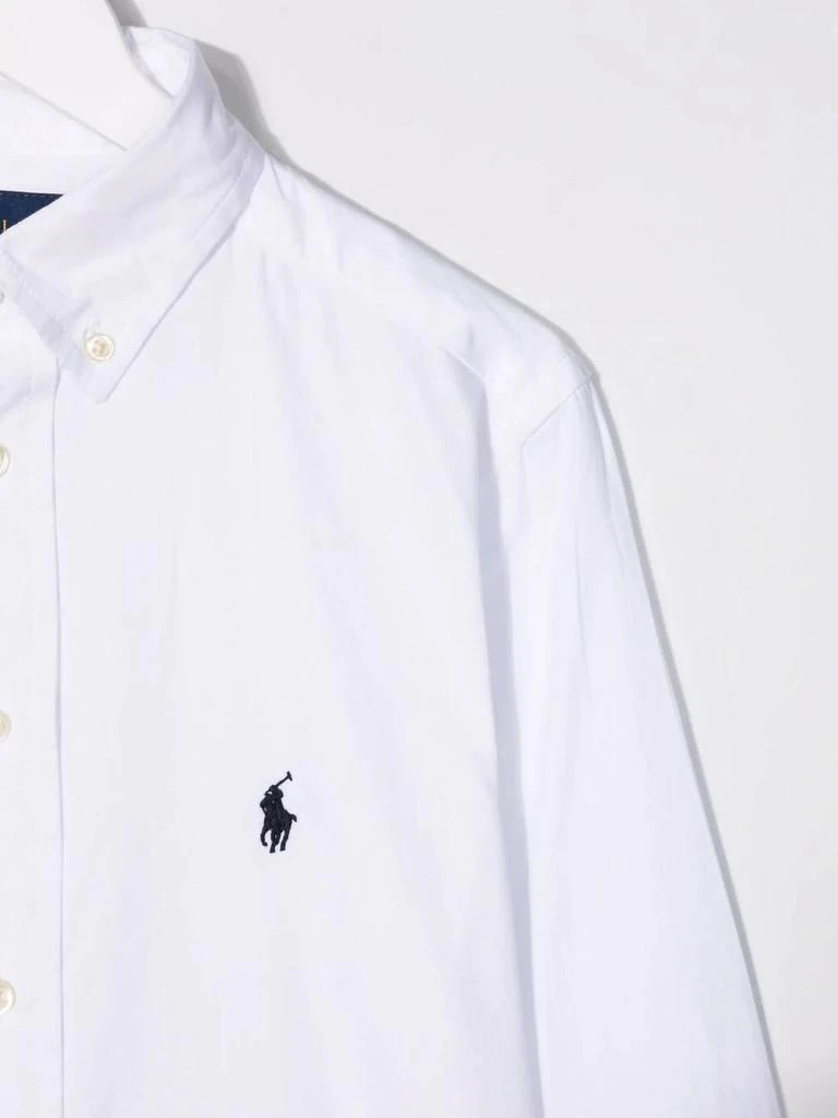 Ralph Lauren White Slim-fit Oxford Shirt 3