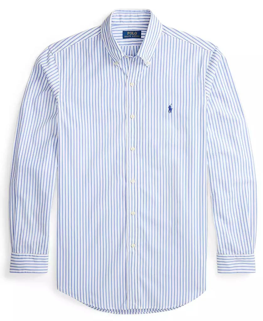 Ralph Lauren Men
s Classic-Fit Striped Poplin Shirt 5