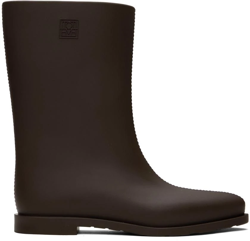 Totême Brown 'The Rain Boot' Boots 1