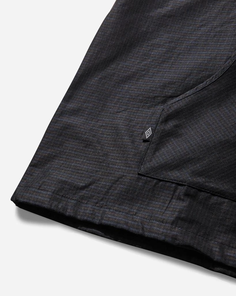 Umbro Men's Check Masked Anorak Navy / Dark Brown 4