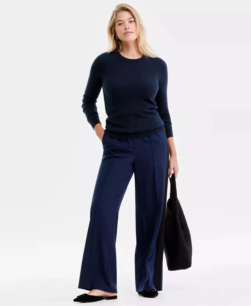 Charter Club Women
s Long-Sleeve Crewneck Sweater, Macy
s Exclusive