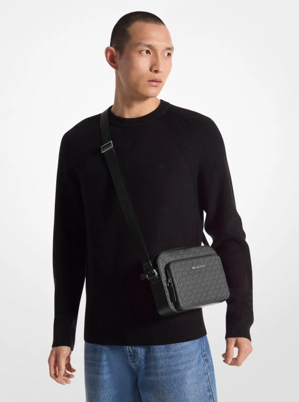 Michael Kors Cooper Signature Logo Utility Crossbody Bag 3