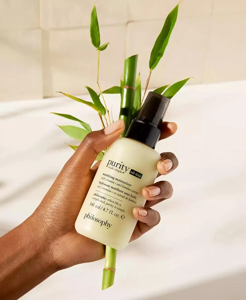 philosophy Purity Made Simple Oil-Free Mattifying Moisturizer, 4.7-oz. 3