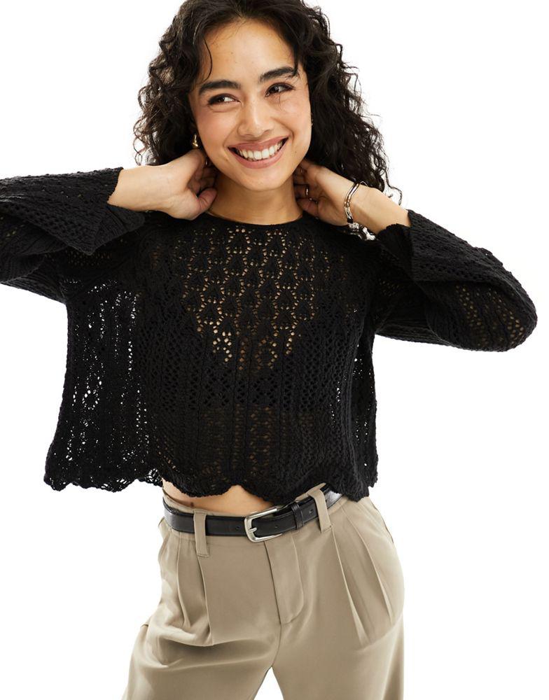 only crochet blouse