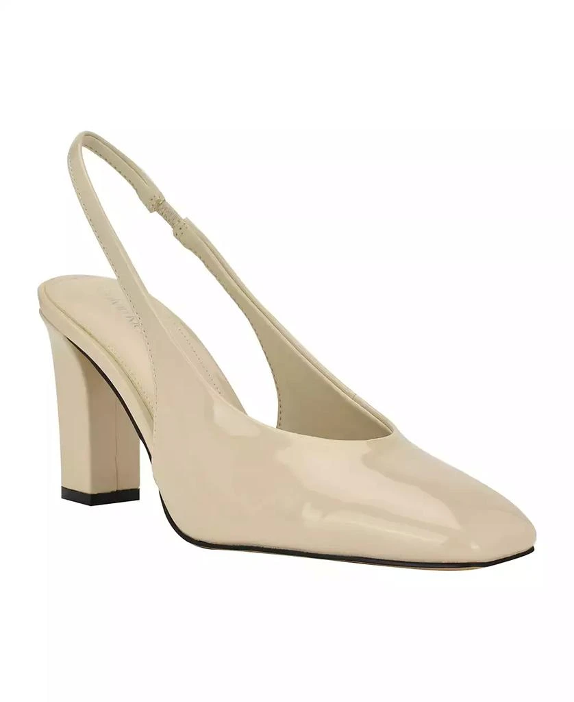 Calvin Klein Women's Raline Square Toe Slingback Pumps