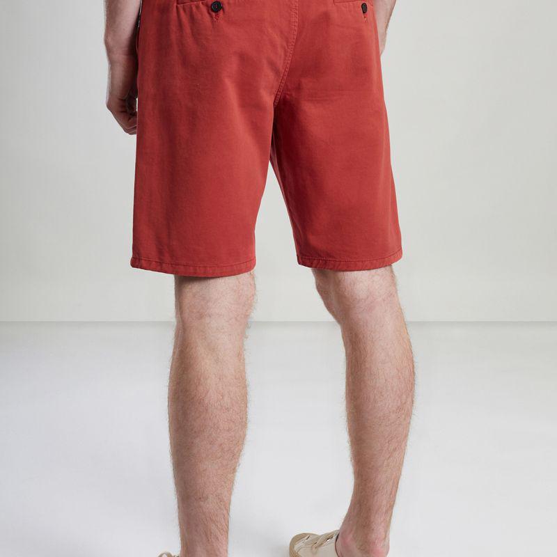 L'Exception Paris Chino Twill Shorts Rust L'EXCEPTION PARIS