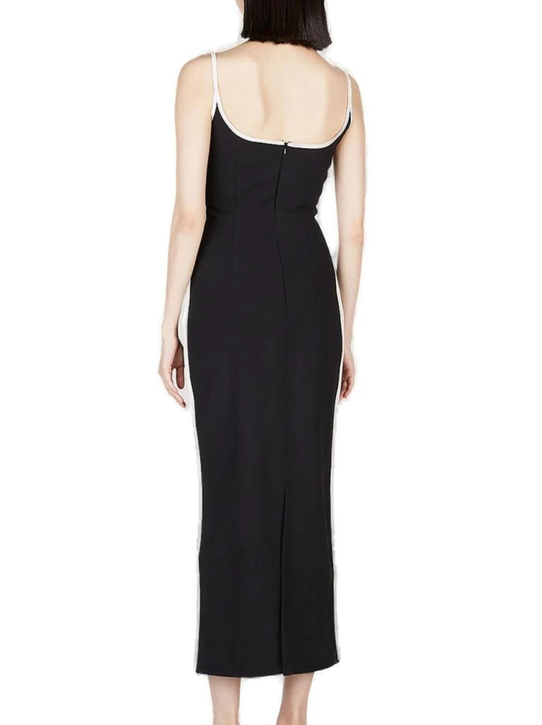Paris Georgia Paris Georgia Heart Rear-Zipped Midi Dress 2