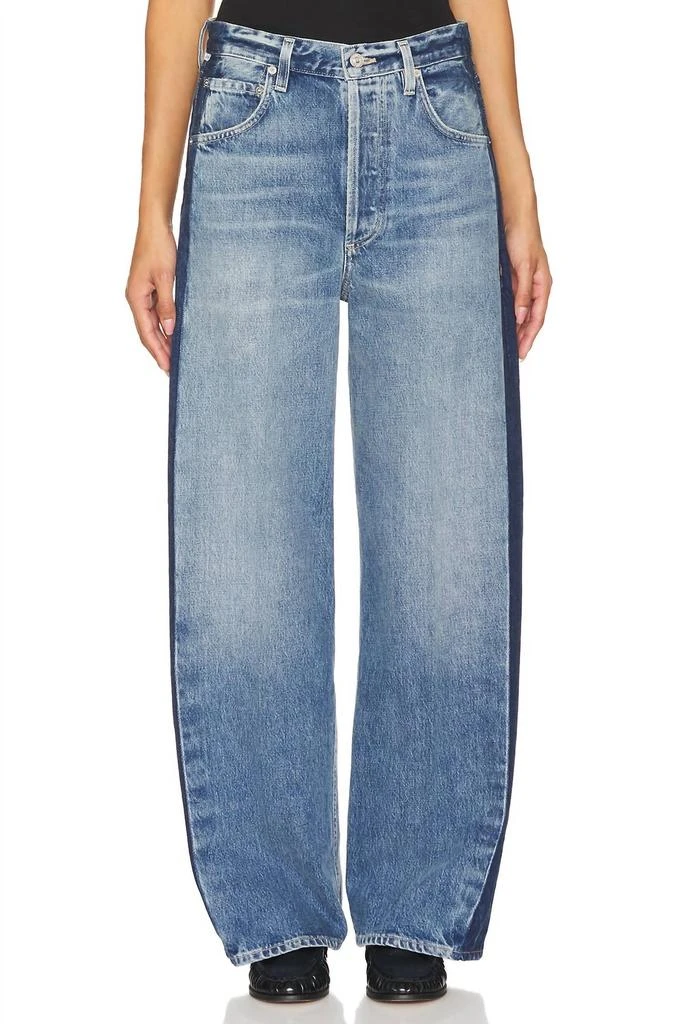 Citizens of Humanity Citizens Of Humanity - Ayla Baggy Tuxedo Stripe Jeans 1