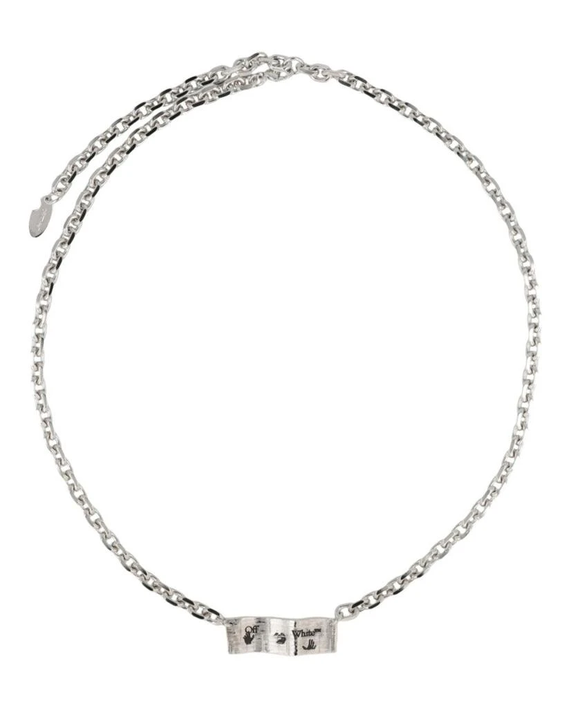 Off-White Swimming Logo Necklace