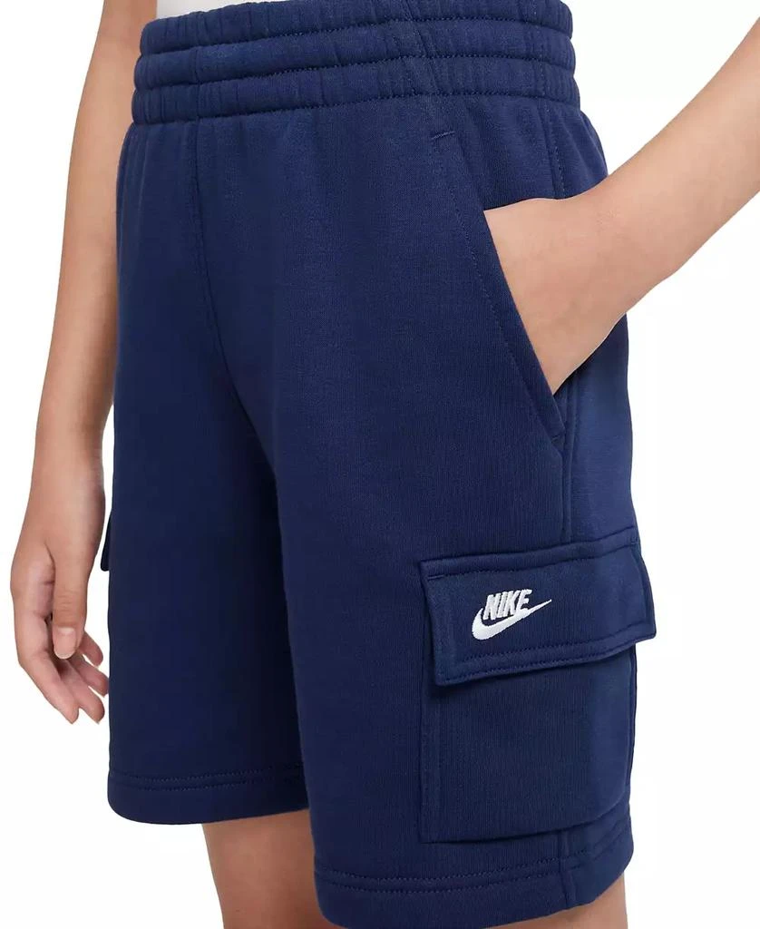 NIKE Big Kids Sportswear Club Fleece Cargo Shorts 3
