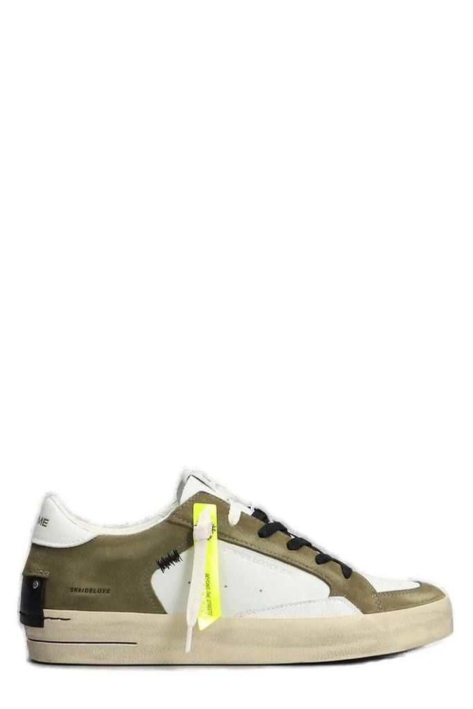 Crime London Crime London Sk8 Deluxe Lace-Up Sneakers 1
