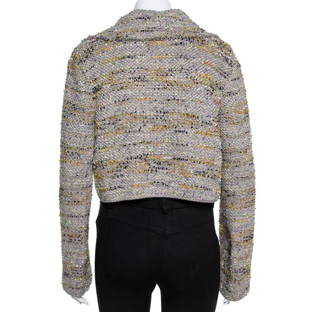 Missoni M Missoni Multicolor Tweed Cropped Blazer L 3