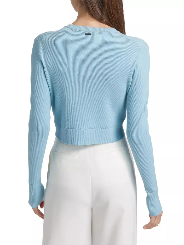 Toccin Zoe Rib-Knit Cropped Cardigan 5