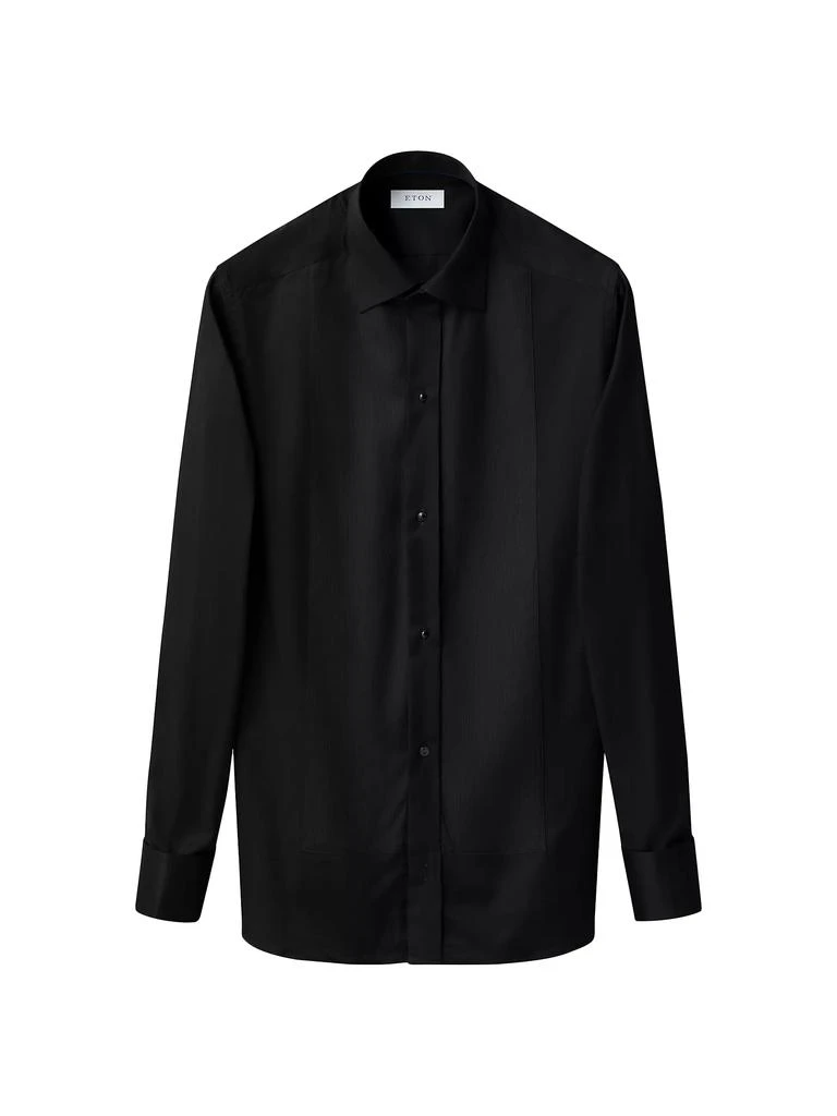 Eton Slim-Fit Plissé Bib Tuxedo Shirt 4