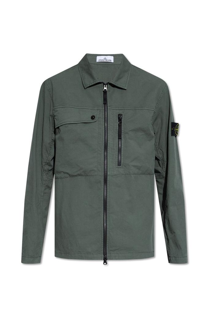 Stone Island Stone Island Zip-Up Collared Jacket