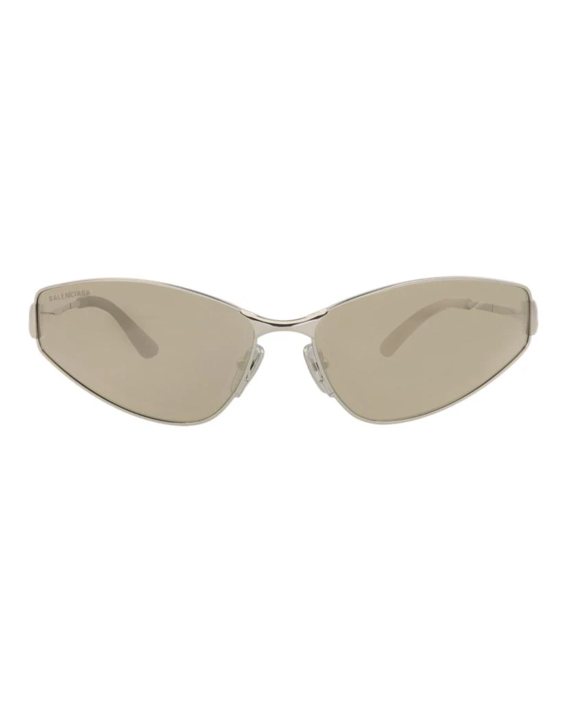 Balenciaga Cat Eye-Frame Metal Sunglasses