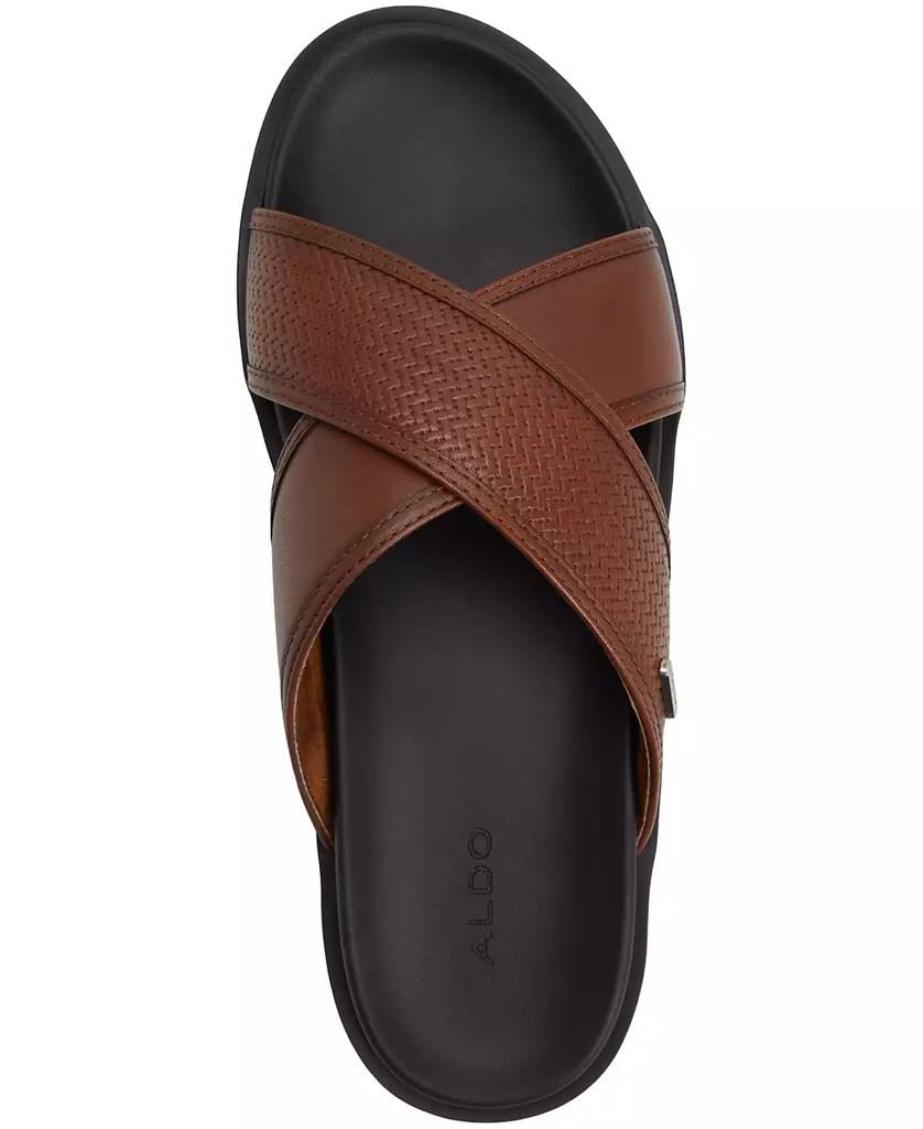 ALDO Men's Mario Leather Slip On Sandals