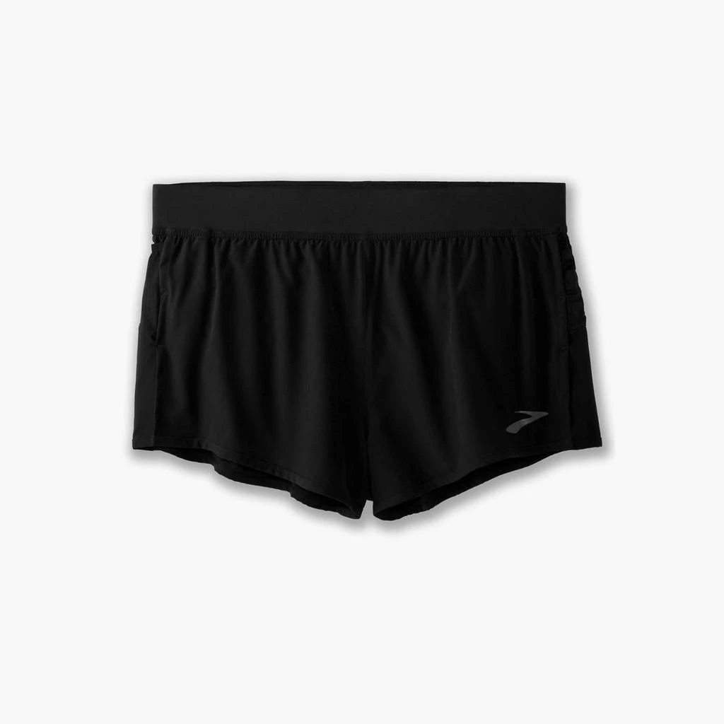 Brooks Sherpa Split Short In Black 4