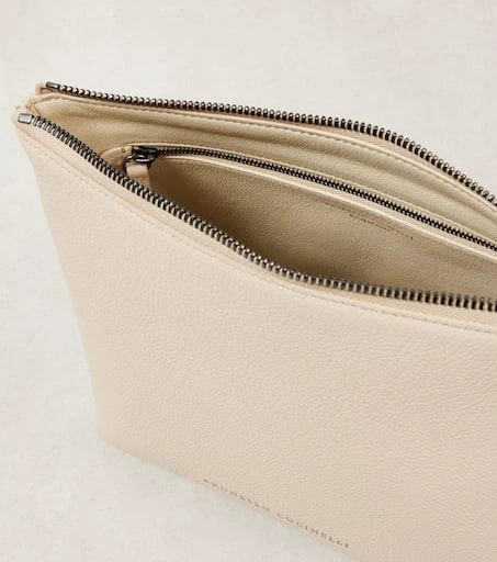 Brunello Cucinelli Small leather clutch 3