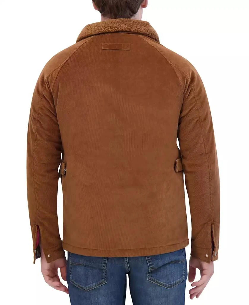 Robert Graham Men
s Corduroy Chore Jacket with Sherpa Collar 2