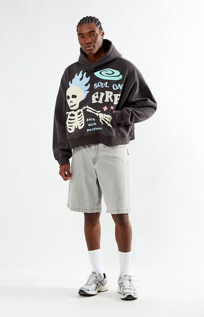 Soul On Fire Cropped Hoodie – On Sale Now with Up to 40% Off