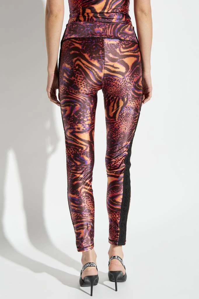 Versace Leggings with animal print 4