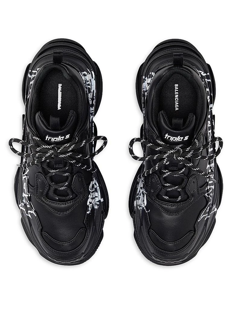 Balenciaga Triple S Sneakers in DIY Metal 5