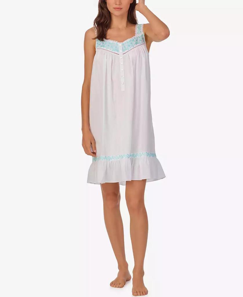 Eileen West Women's Sleeveless Short Gown