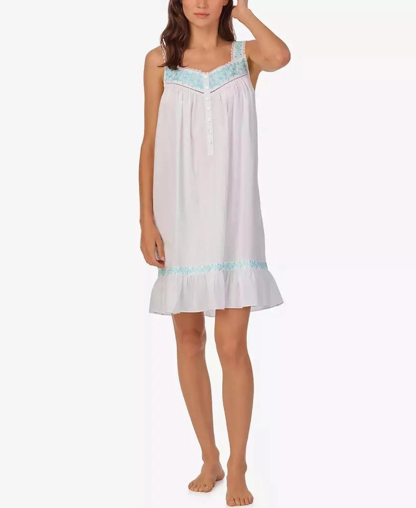 Eileen West Women's Sleeveless Short Gown 1