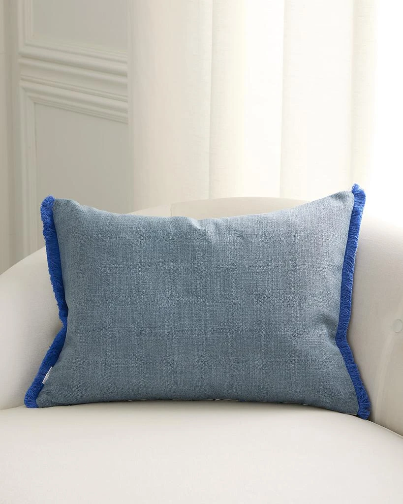 Designers Guild Trevenna Embroidered Decorative Pillow, 18" x 24" 2