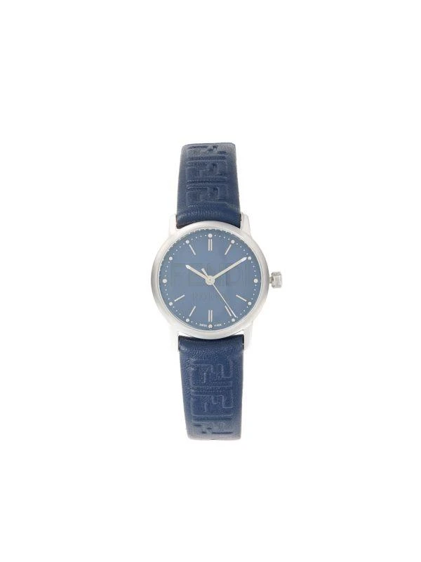 Fendi Forever Stainless Steel Case & Leather Strap Watch/29MM 1