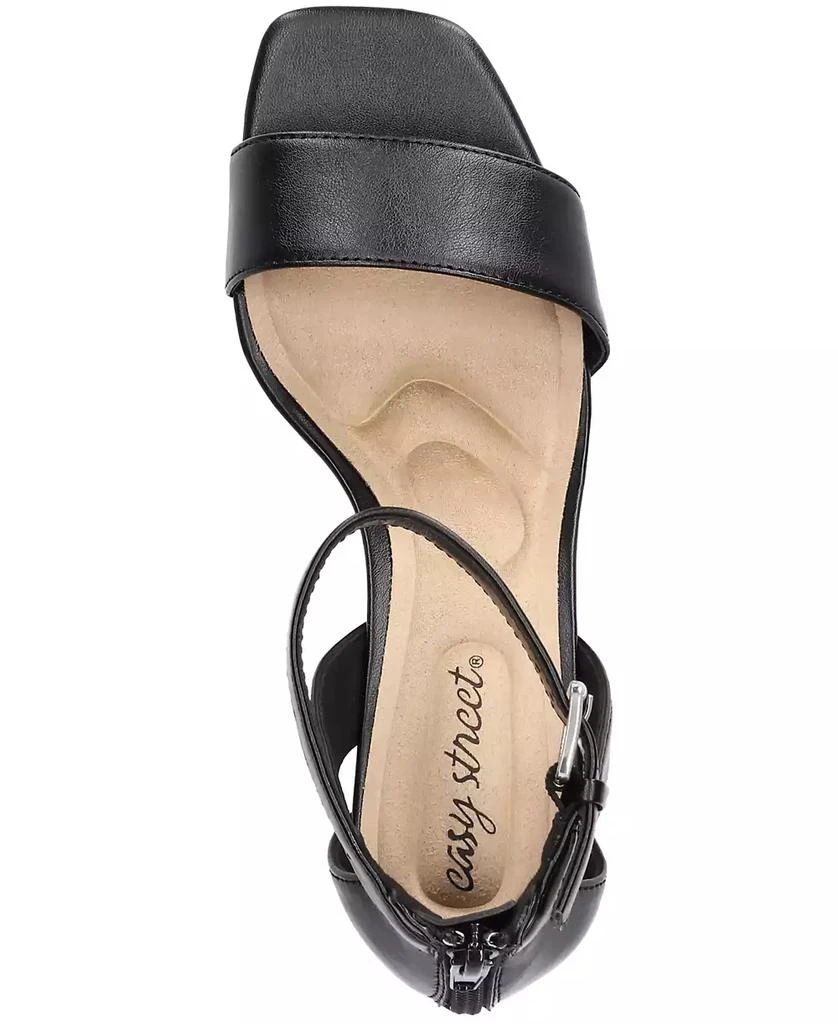 Easy Street Women's Ro Square Toe Heeled Sandals 4