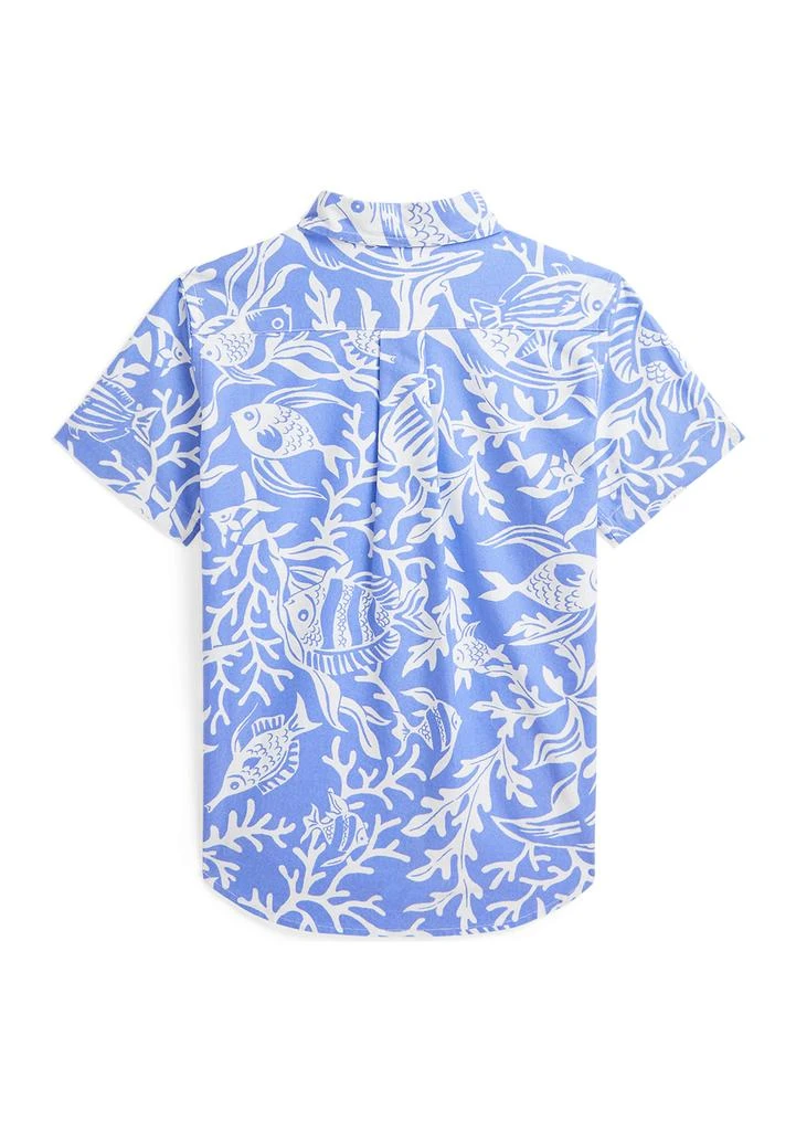 Ralph Lauren Boys 2-7 Short Sleeve Oxford Shirt 2
